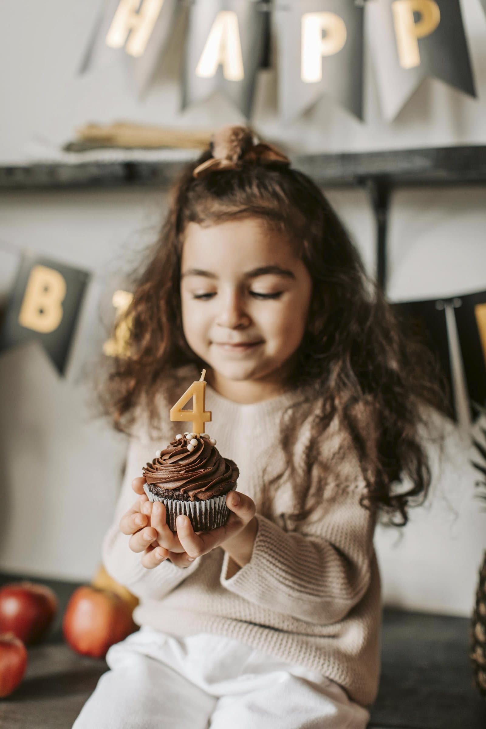 Birthday portrait photographed naturally by Bluebird Lens