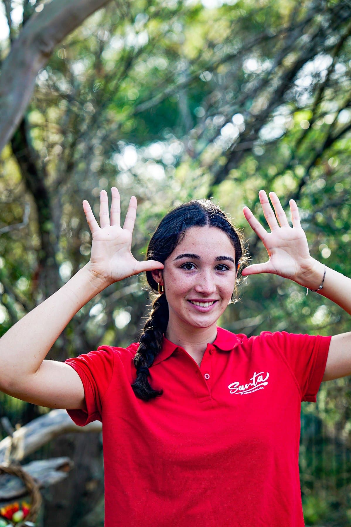 Expressive outdoor personal branding portrait by Bluebird Lens