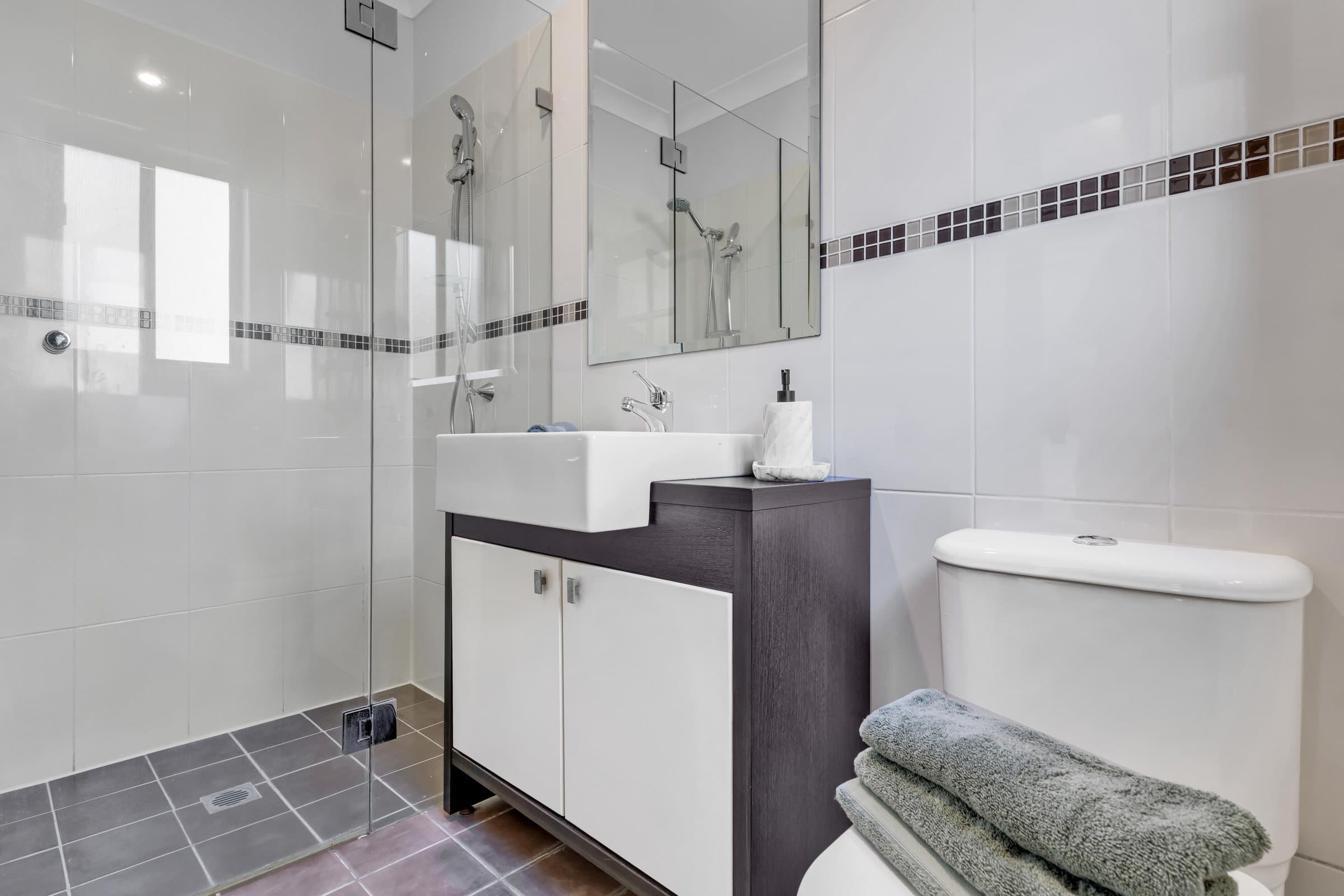 Clean bathroom interior and architectural photography in Mumbai