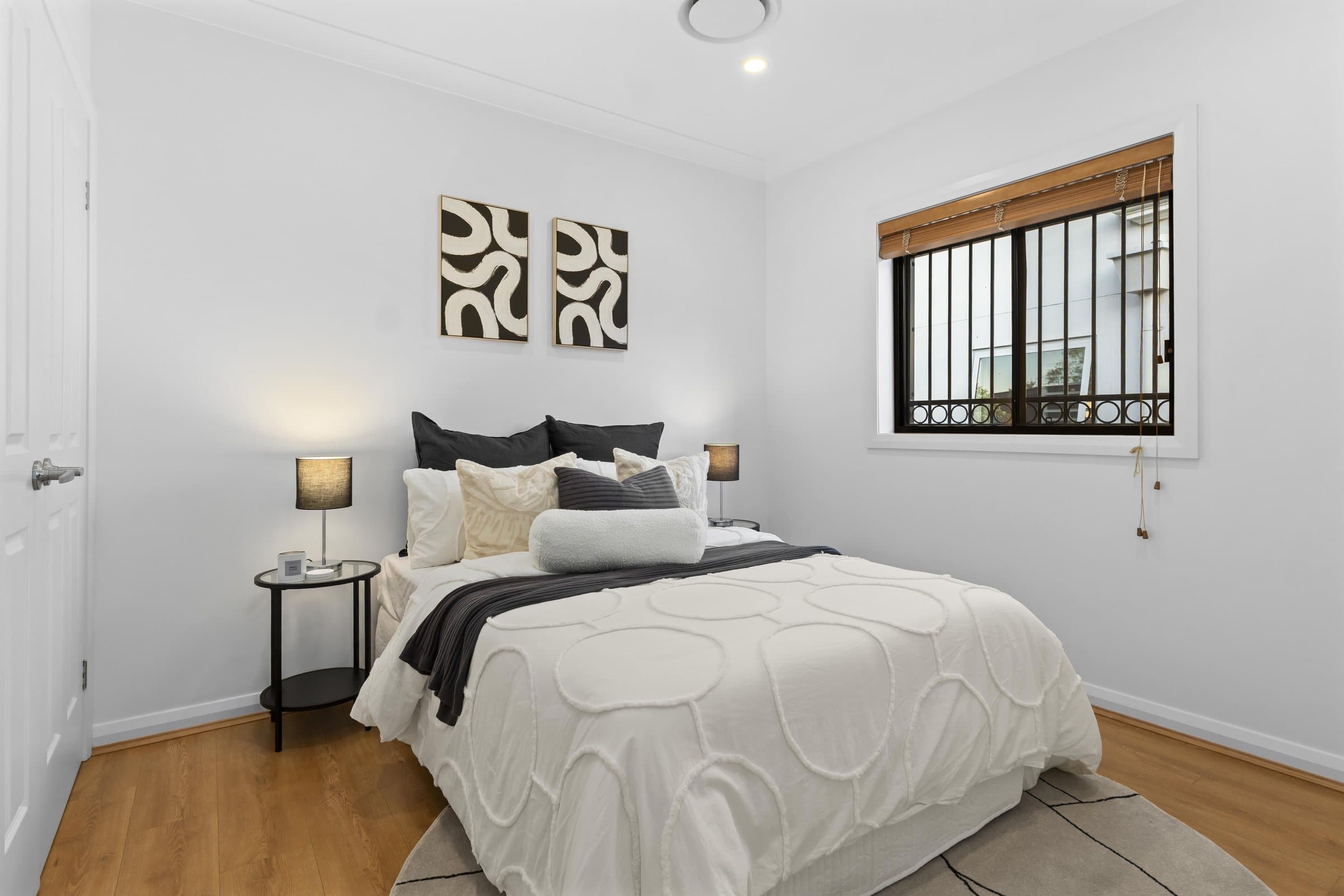 Residential bedroom photographed for architects and property professionals in Mumbai
